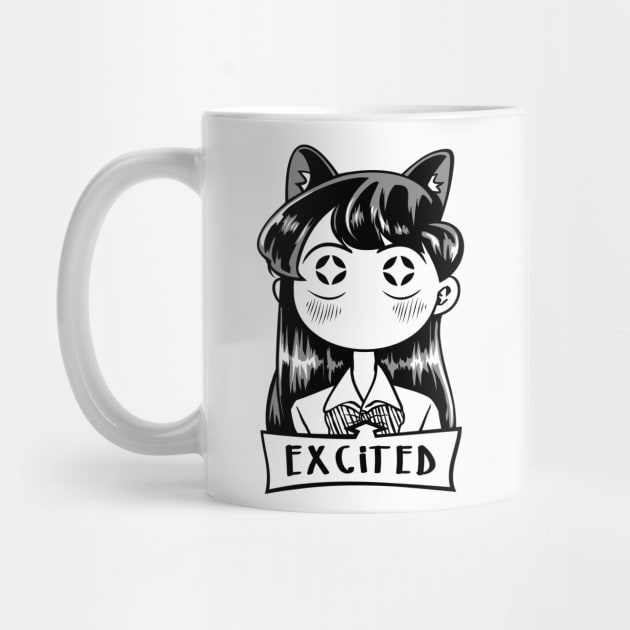 Komi-san Excited by gamergeek